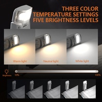 Lampe de lecture de bureau LED moderne à piles, avec abat-jour conique en forme de tambour, couleurs rouge, noir, blanc froid, gris, jaune, bleu