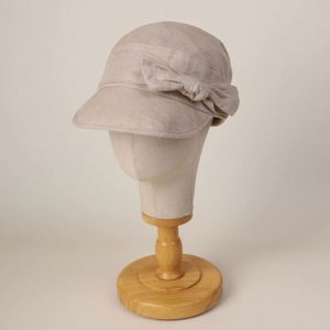 Nouvelle Arrivée 2025 – Chapeau Bob Respirant d'Été pour Femme en Coton et Lin, Style Décontracté et Tendance - Product Image 3