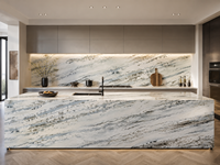 Dalles de marbre polies Breccia Pernice, coupées sur mesure, carreaux de sol, panneaux cannelés, plans de travail pour îlots de cuisine et dessus de tables consoles