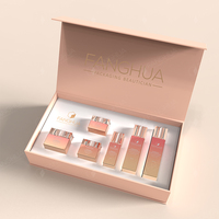 Service OEM ODM Bouteilles de soins de la peau de luxe brillantes 100ML 120ML Ensemble d'emballage pour soins de la peau Nouveau design Bouteille cosmétiques