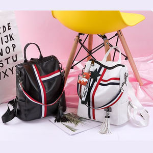 Commercio all'ingrosso di vendita calda su ordinazione mini impermeabile delle donne di cuoio DELL'UNITÀ di elaborazione giorno zaino sveglio di modo delle donne - Product Image 5