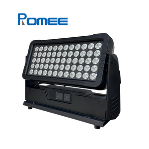 Impermeable 60*10W RGBW 4 en 1 arandela de pared LED ciudad Color luz para concierto evento espectáculo escenario teatro paisaje inundación iluminación - Product Image 4