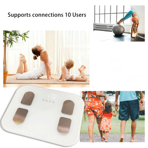 נטענת חדר אמבטיה דיגיטלי גודל הרכב צג 180 ק "ג דיוק גבוה עיצוב עמיד למים - Product Image 3