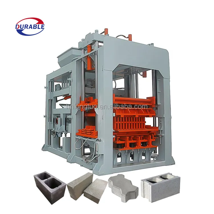 China Price Concrete High Quality QTJ4-40 Cement Paver Block Machine/Hollow Brick Making Machine In Canada Machinery For Sale