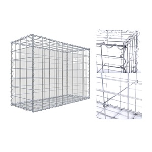 Mur en <span class=keywords><strong>gabion</strong></span> en acier galvanisé 80*60cm pour le soutènement de pierres - Product Image 2