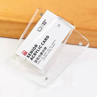 Cadre photo en acrylique transparent double face personnalisable avec logo, avec décoration magnétique, cadre photo sans cadre