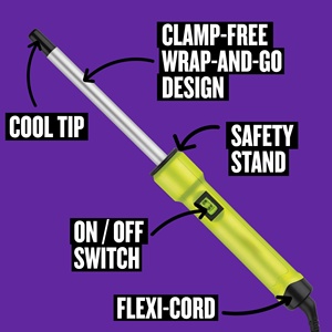 0.5Inch 13Mm Tourmaline Gốm Kẹp Miễn Phí Phong Cách Sắt Và 13Mm Curling Wand Ptc Nóng LED Điện Cho Hộ Gia Đình Khách Sạn Sử Dụng - Product Image 3