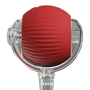 Giocattolo Ecologico e Alla Moda a Forma di Palla Rotolante Elettrica in Peluche per Gatti e Cani con Corda - Antistress e Intrattenimento Autonomo - Product Image 5