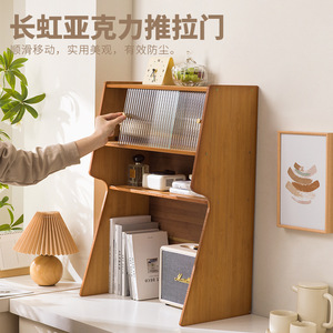 Étagère de bureau en bambou, organisateur de rangement, 3 niveaux, simple, multifonctionnelle, pour chambre d'étudiant - Product Image 2