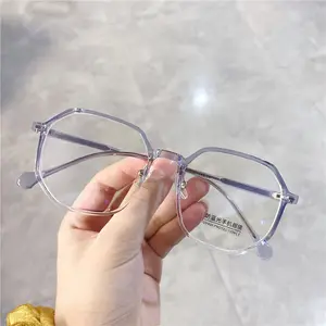 M2085High End kacamata bingkai logam kacamata Stock Ready optik kacamata desainer bingkai untuk toko
