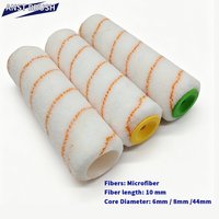 Rullo per Pittura Industriale in Microfibra da 9 Pollici (230mm) con Gabbia/Copertura a Sgancio Rapido, Lunghezza Pelo 10mm, Personalizzabile OEM per il Mercato Globale