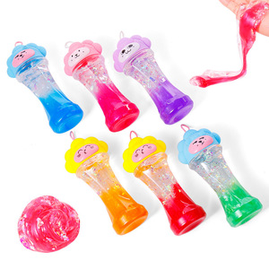 กางเกงเอวกลางสีไล่ระดับมุกน้ำพลาสติกซีน - Product Image 4