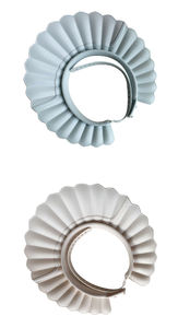 Bonnet de douche de bébé certifié CPC étanche Design <span class=keywords><strong>Origami</strong></span> breveté avec anneau d'<span class=keywords><strong>air</strong></span> rembourré pour un confort réglable et hypoallergénique - Product Image 2