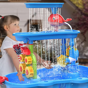 Children's Beach Toys Outdoor Garden Bunker Set Summer Beach Children <strong>DIY</strong> Parent-child Interactive Toy <strong>Table</strong> - Product Image 5