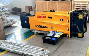 Ciseau hydraulique jaune SB140 de 165 mm pour excavatrices de 30 à 45 tonnes, mines et construction, garantie 1 an, origine Shandong - Product Image 2