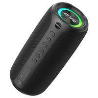 Altavoz inalámbrico Zealot MP2 de 20W, iluminación LED RGB, batería de 3600mAh, compatible con tarjeta de memoria TF para uso en fiestas y exteriores