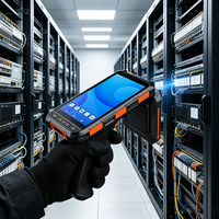 Lector RFID UHF Industrial Impinj E710 de Largo Alcance (15M), Computadora de Mano Android PDA con Escáner para Sistema de Gestión de Activos