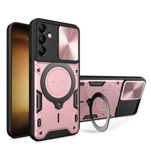 Pour <span class=keywords><strong>Samsung</strong></span> A14 A24 A34 A54 5G étui porte-anneau magnétique pour étuis d'armure pour <span class=keywords><strong>Samsung</strong></span> A14 24 <span class=keywords><strong>34</strong></span> 54 housse de protection pour caméra coulissante - Product Image 3