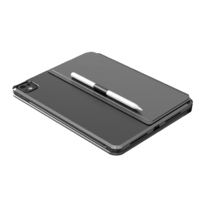 Nouveau clavier mécanique ultra-fin OEM 2026 avec support pour tablette, clavier magique rechargeable avec pavé tactile à ciseaux et étui pour iPad USB Type-C