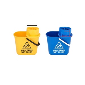 Cubo <span class=keywords><strong>de</strong></span> Plástico Económico <span class=keywords><strong>de</strong></span> 14L, Redondo y Pequeño, con Escurridor y Cesta - Product Image 3