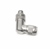 Connecteur mâle Bexkom M12 T Code 4 broches IP67, prise d'alimentation CC avec verrouillage par vis pour montage sur panneau, pour capteur, actionneur, concentrateur