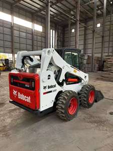 Chargeuse compacte Bobcat S650 d'occasion de haute qualité, meilleure vente de machines de construction avec chargeur frontal S160 S180 S300 en vente - Product Image 4
