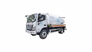 4x2 FOTON 8m³ Sewage Suction Truck with Cummins Power, Optional Imported Vacuum <b>Pump</b>, Fast Sewage & <b>Sludge</b> Transfer For Export - Product Image 1