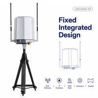 Detector de Drones Fijo 70M-6G, Sistema de Defensa AOA DJI, Alarma de Seguridad RF, Rastreo de Posición, Detección de Dirección de Señal de Video FPV UAV