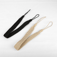 Accessoires modernes de couleur unie pour rideaux tissés à la main à haute densité avec boucle d'embrasse magnétique et corde d'embrasse pour rideaux
