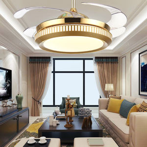 พัดลมเพดานแบบพับเก็บได้พร้อมรีโมทควบคุมที่ทันสมัย - Product Image 6