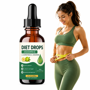Gouttes Minceur Liquides Brûle-Graisse Coupe-Faim Formule Garcinia Cambogia pour le Métabolisme Fabricant Marque Blanche Vente en Gros - Product Image 1