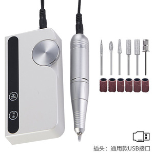 Battery Powered Nail <b>Drill</b> 45000 RPM Brushless Motor Plastic Portable Polish Removal Machine for Home Nail Salon Manicure - Product Image 2