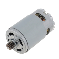 JRX RS550 25V 2100010% RPM Motor DC Brushless Seri Wound Flange Mount Kecepatan Ganda 12 Gigi Bor Listrik/Obeng Rumah Tangga