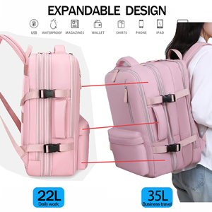 2026 Fashion Waterproof <b>Laptop</b> Travel <b>Backpack</b> with USB Charging Port and Anti-Theft Feature - Product Image 2