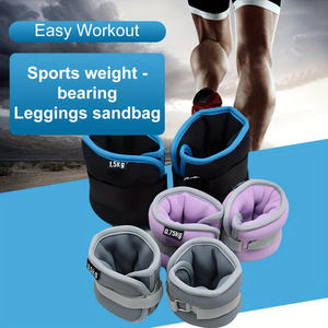 Bolsa de Arena para Yoga con Peso Ajustable, para Adultos, para Fitness, Baile, Práctica de Correr, Entrenamiento de la Marcha, Equipo de Entrenamiento con Pesas para las Manos - Product Image 2