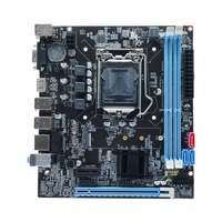 Motherboard FEIFAN B75 Berkualitas Tinggi Baru Micro-ATX SATA 16GB DDR3 Double LGA 1155 Mendukung CPU Generasi 2/3 Chipset Intel Desktop