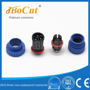 M15-3 <span class=keywords><strong>LED</strong></span> lắp ráp đèn đường 3 lõi nam nữ nhanh chóng cắm vật liệu nylon chống thấm nước 2P Cáp nối 10A đánh giá cho quyền lực - Product Image 3