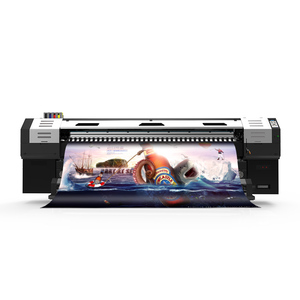 <span class=keywords><strong>Creons</strong></span> X4 3,2 m Öko-Lösemittel drucker mit 4 Stück i3200 Druckkopf schnelle Geschwindigkeit für Werbung - Product Image 1