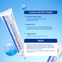 Gel Réparateur Rapide et Efficace Contre les Cicatrices d'Acné et les Taches, Crème Lissante pour la Peau et Réductrice de Pores