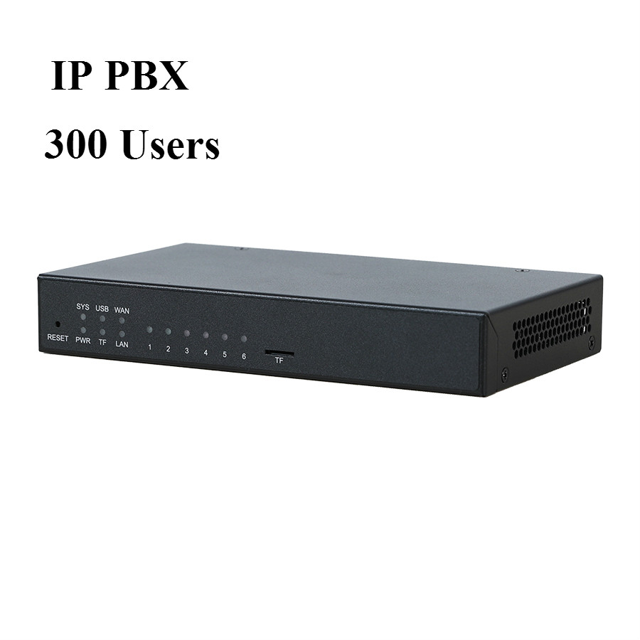 UC200-60 Звездочка Мини IP АТС с 300 sip пользователей