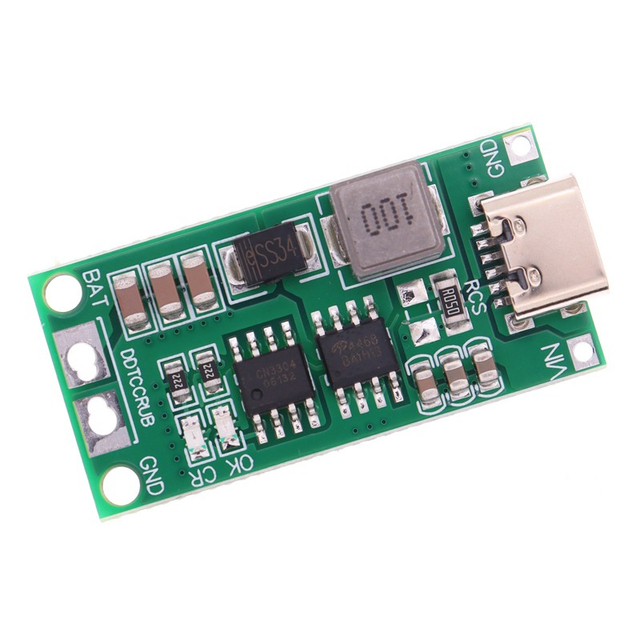 Multi-Cell 2S 3S 4S Type-C to 8.4V 12.6V 16.8V Step-Up Boost LiPo Polymer Li-Ion Charger 7.4V 11.1V 14.8V 18650 Lithium Battery