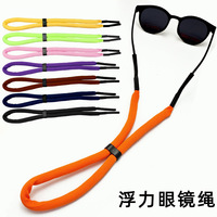Cordon en mousse réglable pour sports nautiques, sangle de cou pour la natation, la dérive, le surf, support de lunettes
