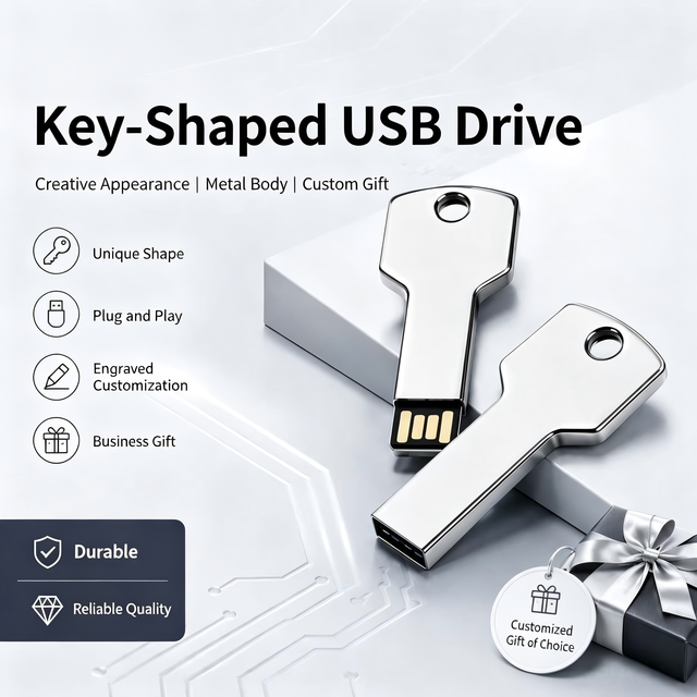 Custom Key Shape Usb Flash Drive Usb Pendrive Promotional Usb Disk Memory Flash 128mb 1gb 2gb 4gb 8gb 16gb Metal Memoria Stick