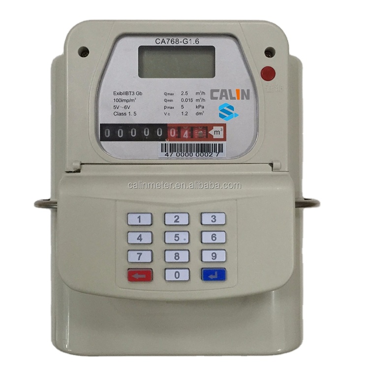 Профессиональный заводской Интеллектуальный предоплатный измерительный прибор цифровая клавиатура расходомер природного газа Sts