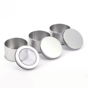 Tùy chỉnh 3Oz 4oz 8oz kim loại nến lon thiếc có nắp đậy Matte <span class=keywords><strong>tin</strong></span> rỗng lon thiếc cho nến Jar - Product Image 5