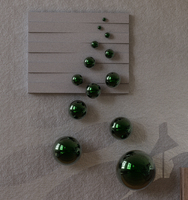Globe Miroir Art Déco Moderne de Luxe Personnalisable en Acier Inoxydable Poli Argenté Lisse Réfléchissant pour Jardin