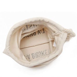 Customized logo Good Quality Luxury Plain Thick Canvas Cotton String <b>Drawstring</b> <b>Bag</b> - Product Image 4