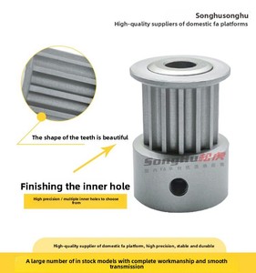 <span class=keywords><strong>Poulie</strong></span> de courroie synchrone à dents SH-HTPA-S3M060 100 150-15-K-d4, alésage 4-6 mm à 6 trous - Product Image 5