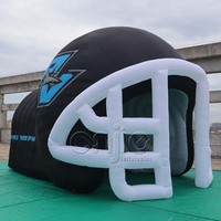 Tunnel de football gonflable, casque de football, tunnel sportif Blast