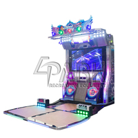 Machine d'arcade de jeu de danse Dance Dance Revolution avec écran LED de 55 pouces, machine d'arcade vidéo de danse à vendre
